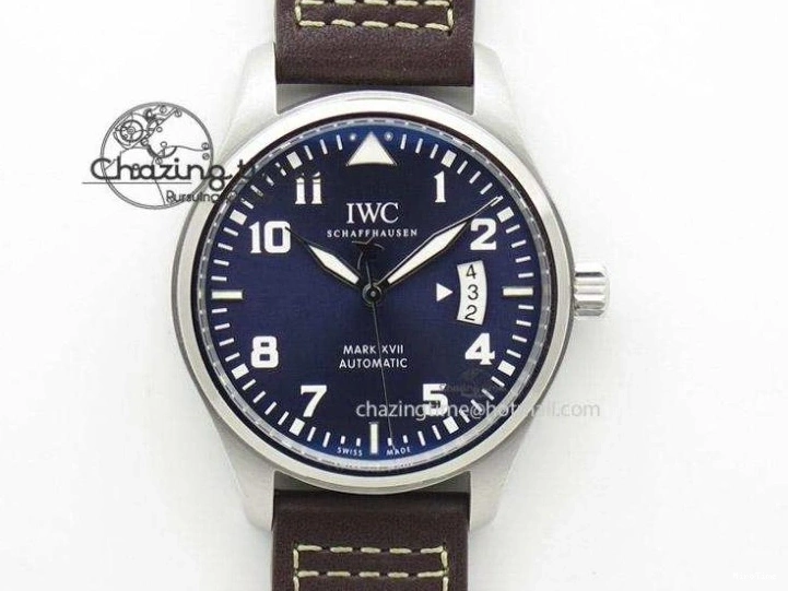 MIROTIME 0520 Youthful Pilot Chrono RG 3878 Gray Dial on Light Brown Leather Strap A 7394